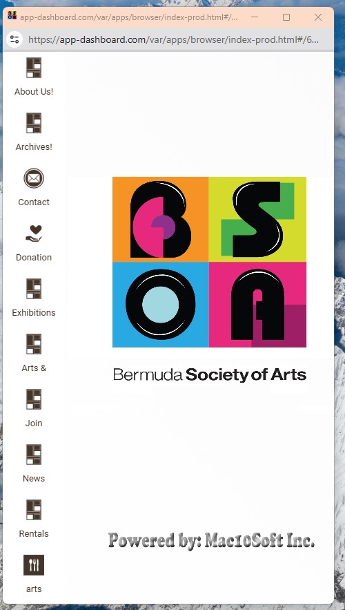 BSOA (Bermuda Society Of Arts) Screenshot 1