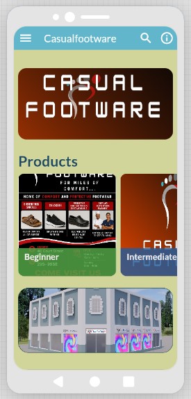 CasualFootWear Mobile App (Beta) Screenshot 2